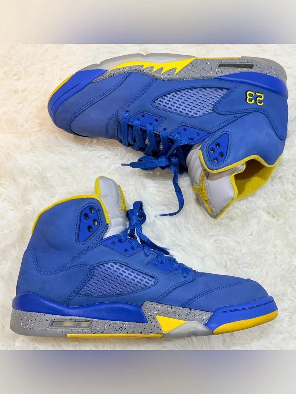 Men’s Air Jordan 5 Retro JSP Laney Varsity Royal - Size 9.5 - CD2720-400